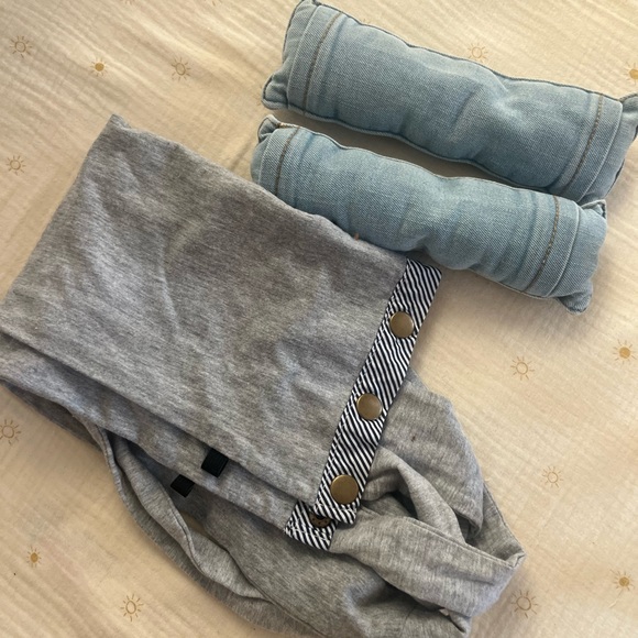 Women's Light Blue Denim Overalls - Picture 4 of 4